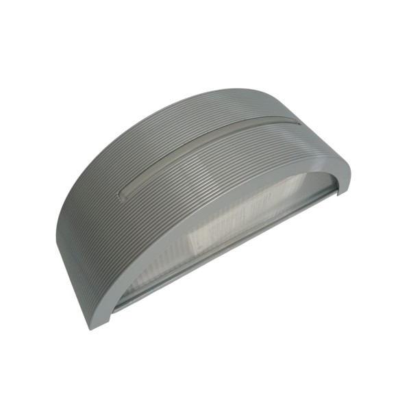 Performance in lighting 007727 Aplique de pared con máscara halógena de metal gris